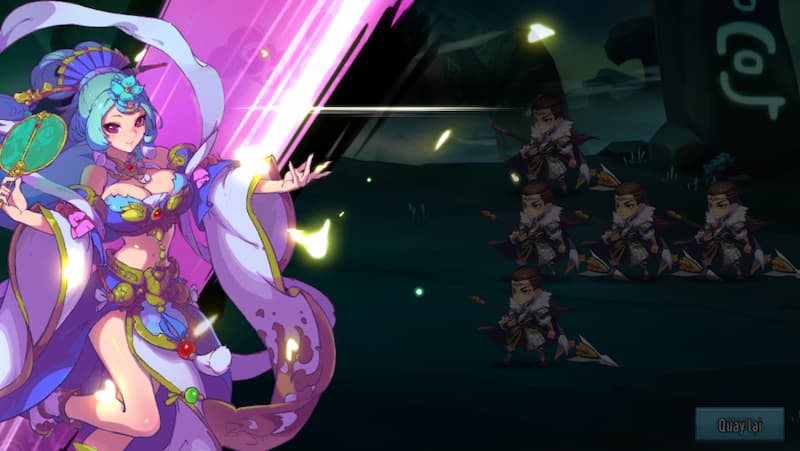 Người chơi trải nghiệm game với giao diện đồ họa sắc nét